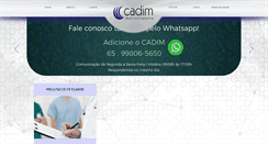Desktop Screenshot of cadim.com.br